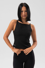 Sarah Straight Neck Top