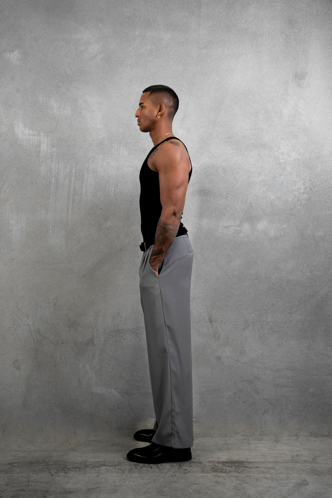 Scout Suit Pant - Grey