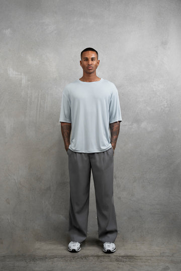 Juno Oversized Tee - Blue