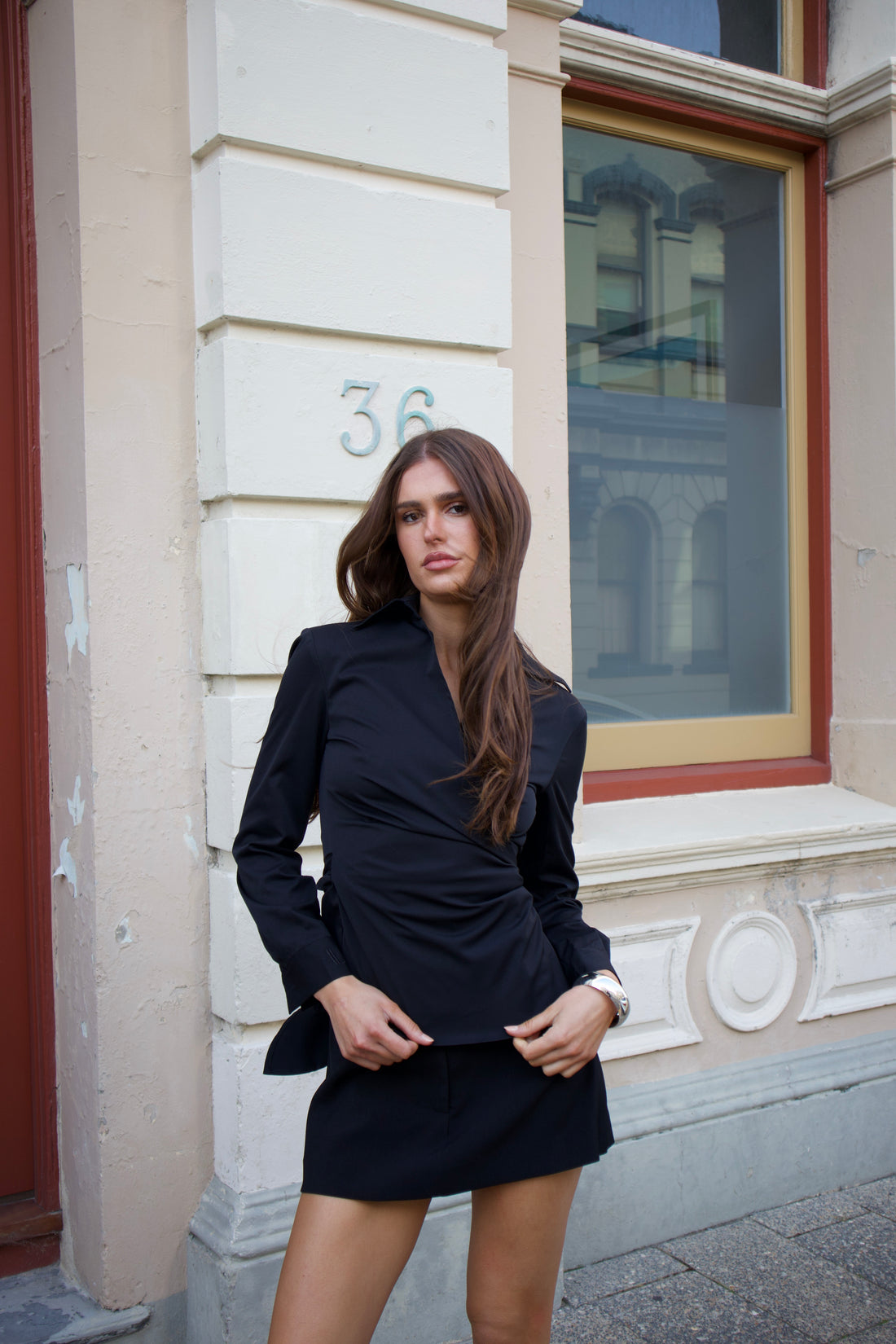 Ella Shirt - Black