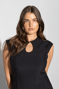Ape the Label | Keeley Keyhole Mini Dress - Black