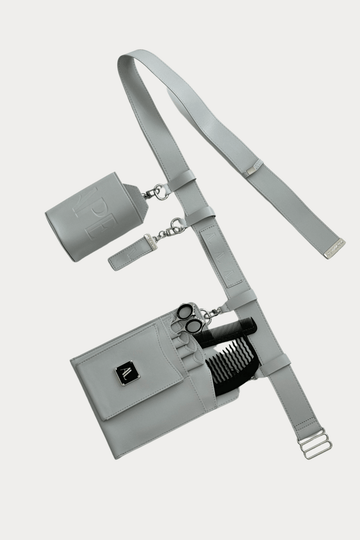 The Scissor Pouch Belt - Silver