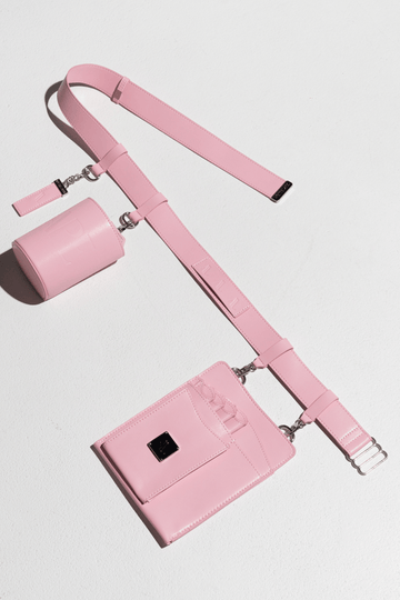 The Scissor Pouch Belt  - Cherry Blossom