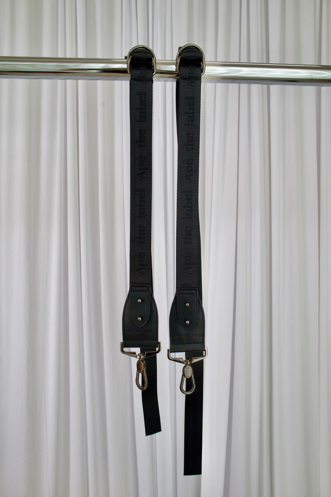 D-Ring Straps - Black - Sample