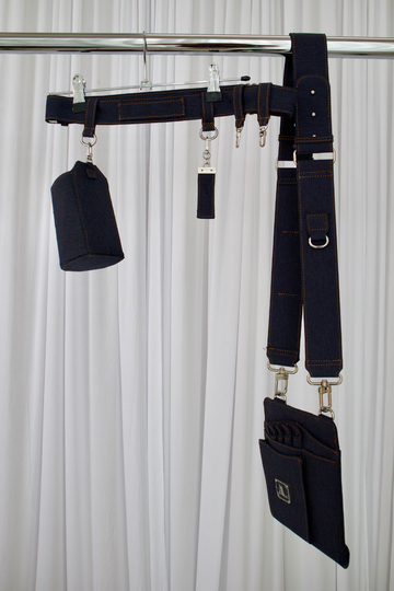 The Scissor Pouch - Belt & Strap - Denim