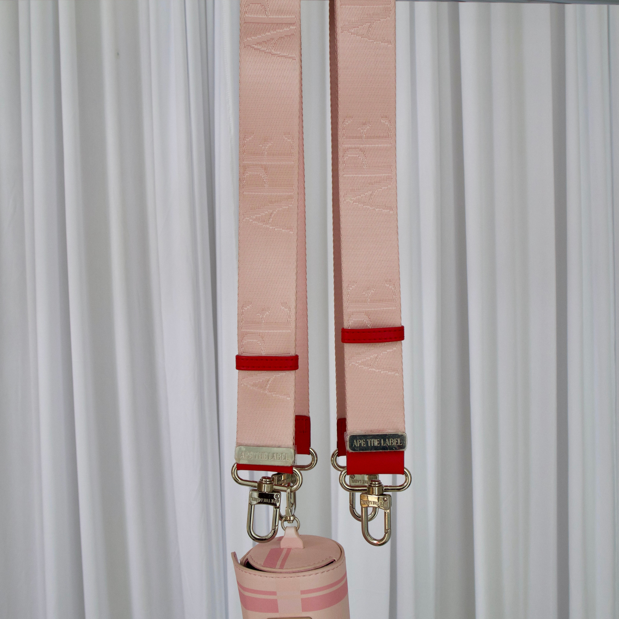 The Everything Straps - Baby Pink & Red  - Sample