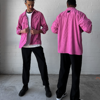 Pink Corduroy Shirt