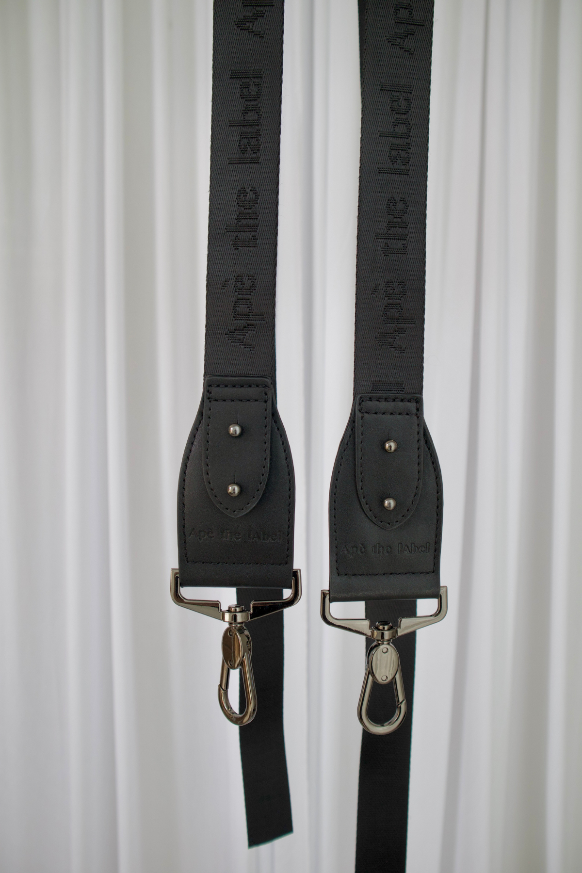 D-Ring Straps - Black - Sample