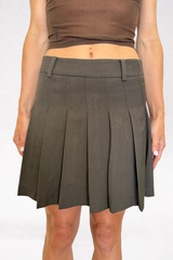 Pleated Mini Skirt  | Sample