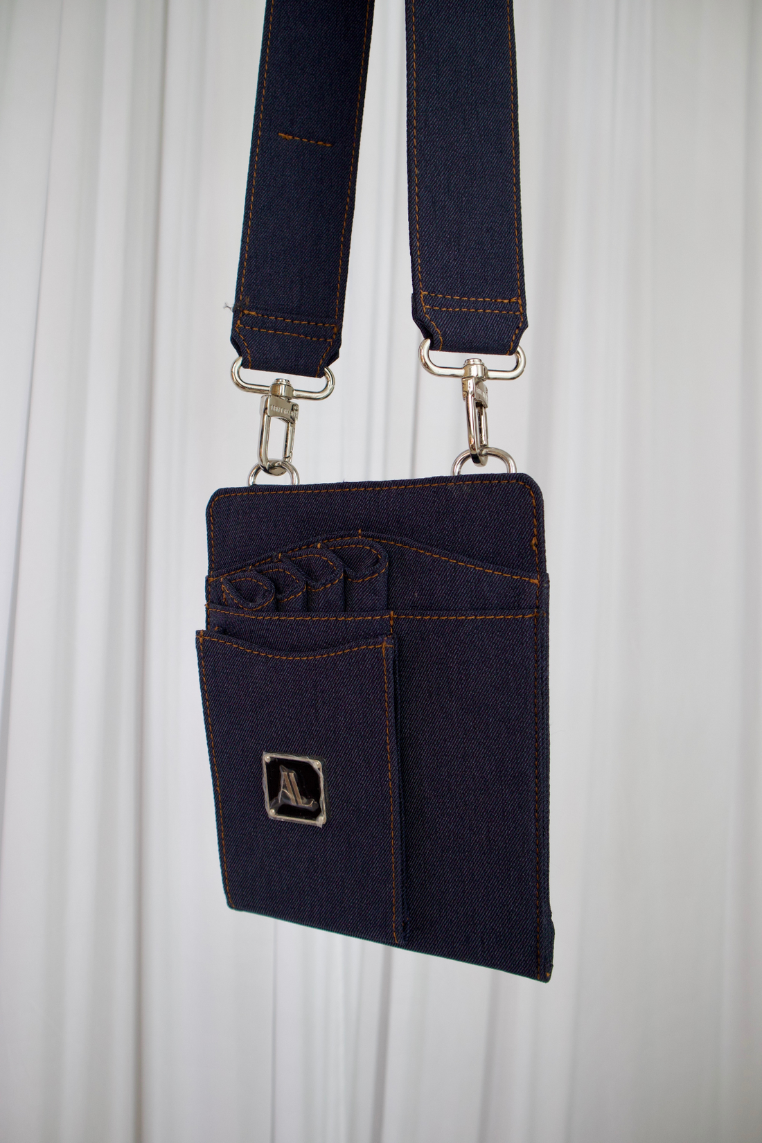The Scissor Pouch - Belt & Strap - Denim