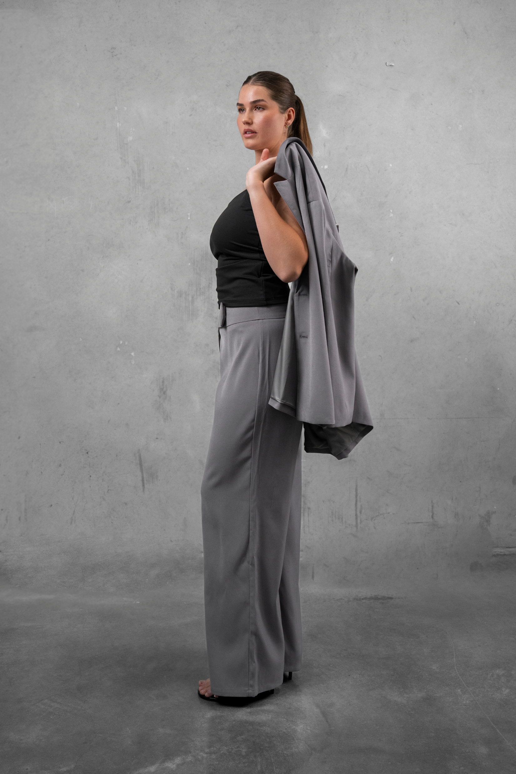 Patch Suit Pants.