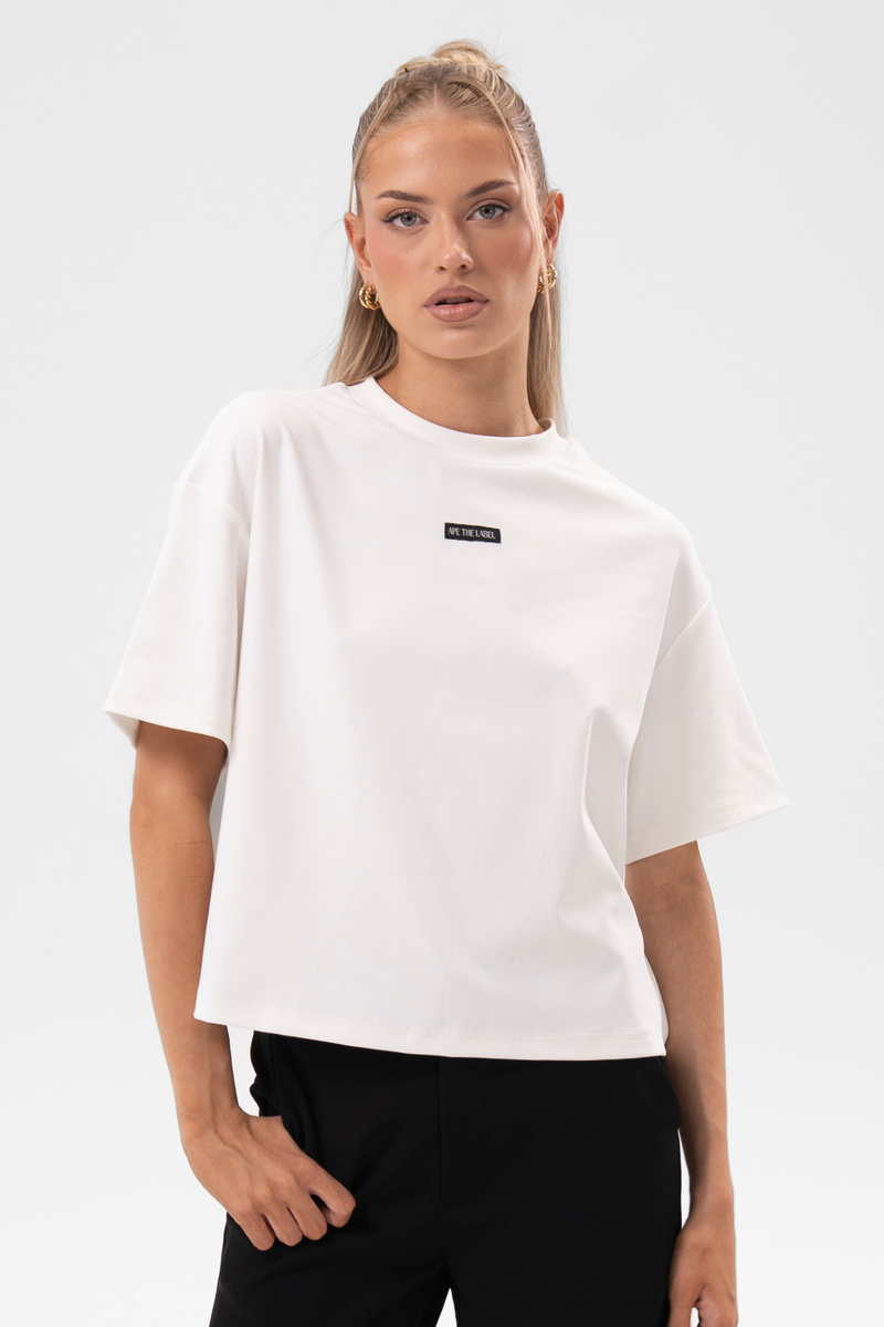 APETHE LABEL | CHARLIE TEE - WHITE 