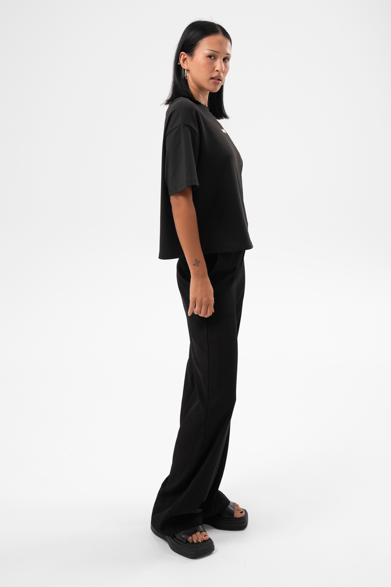 APE THE LABEL | CHARLIE TEE - BLACK 