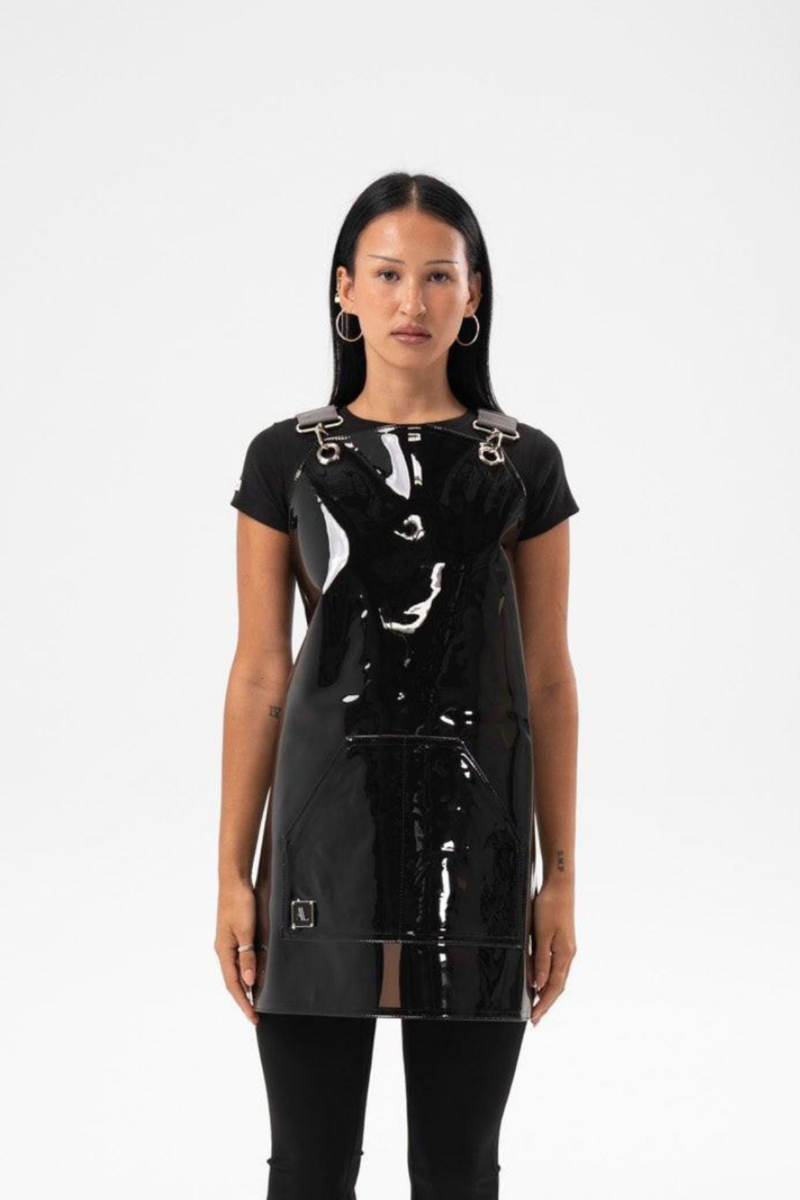 Black tpu apron 