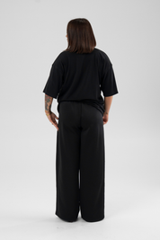 Ape The Label | Lacey Short Sleeve Tee - Black