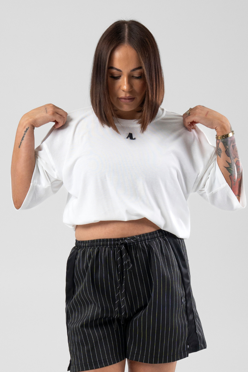Ape The Label | Lacey Short Sleeve Tee - White