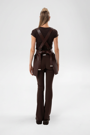 Ape The Label | The Pinny Apron - Chocolate