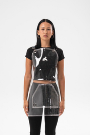 clear apron