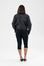 Ape the Label | Audrey Pinstripe Jacket 