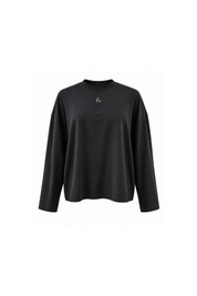 Ape the Label | Ava Long Sleeve Tee - Black