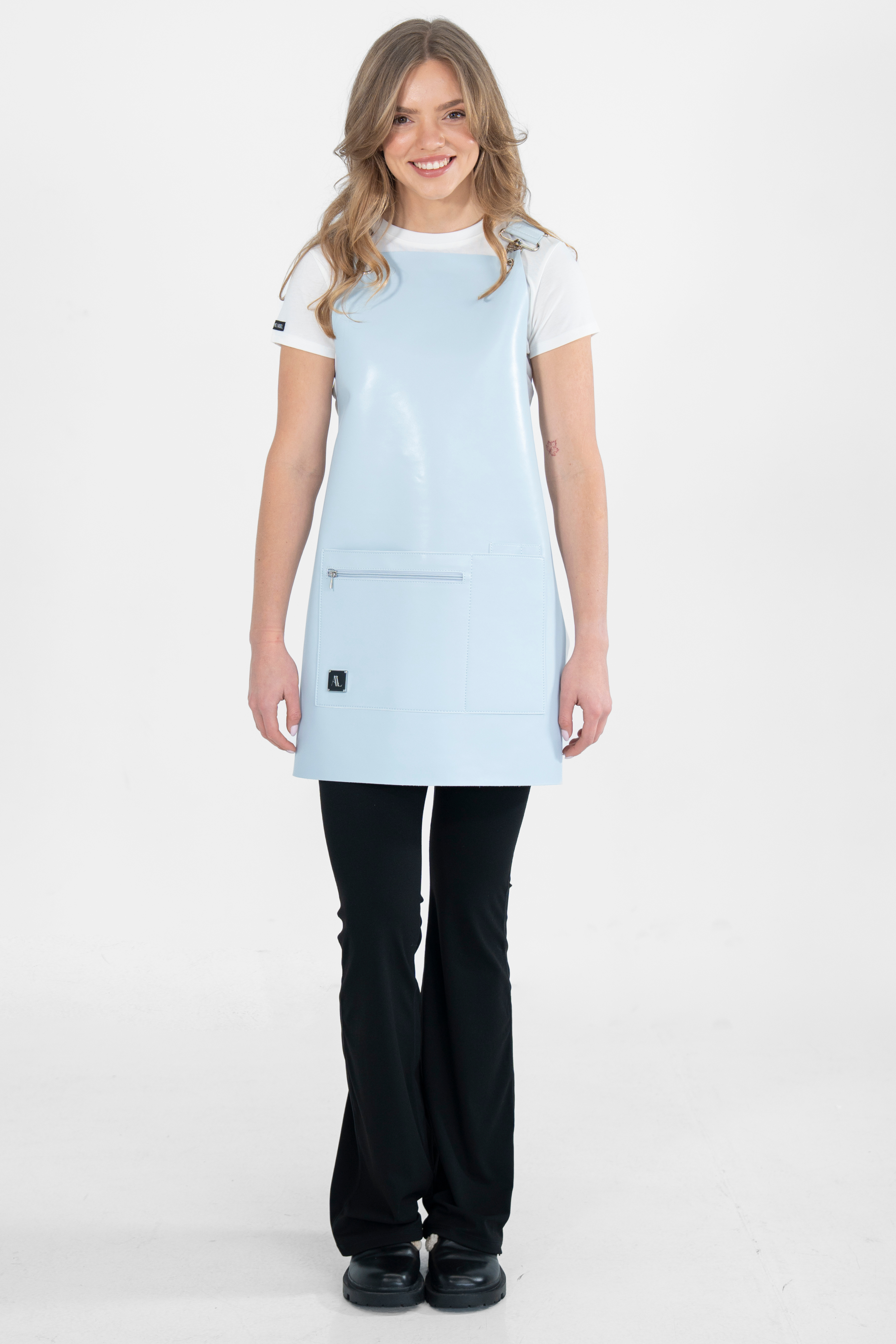 Ape the Label | Leather Apron - Blue Mist 