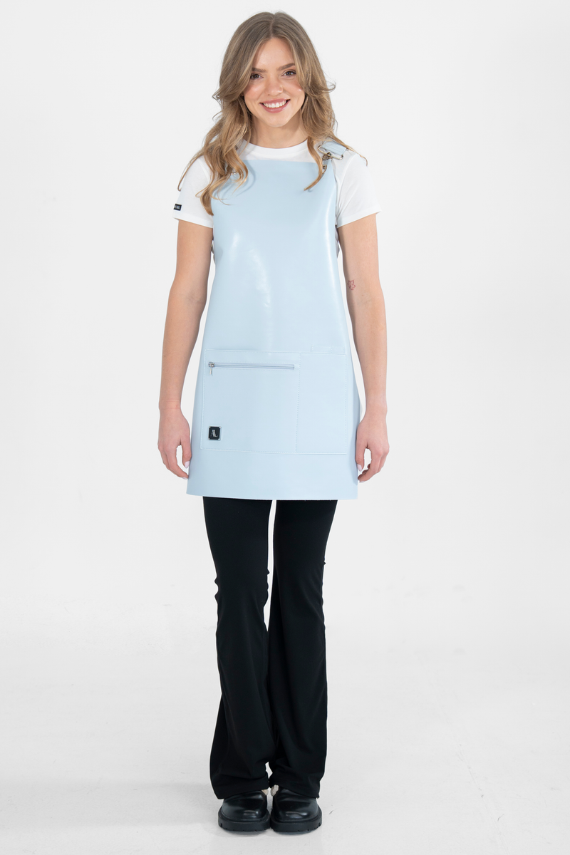 Ape the Label | Leather Apron - Blue Mist 
