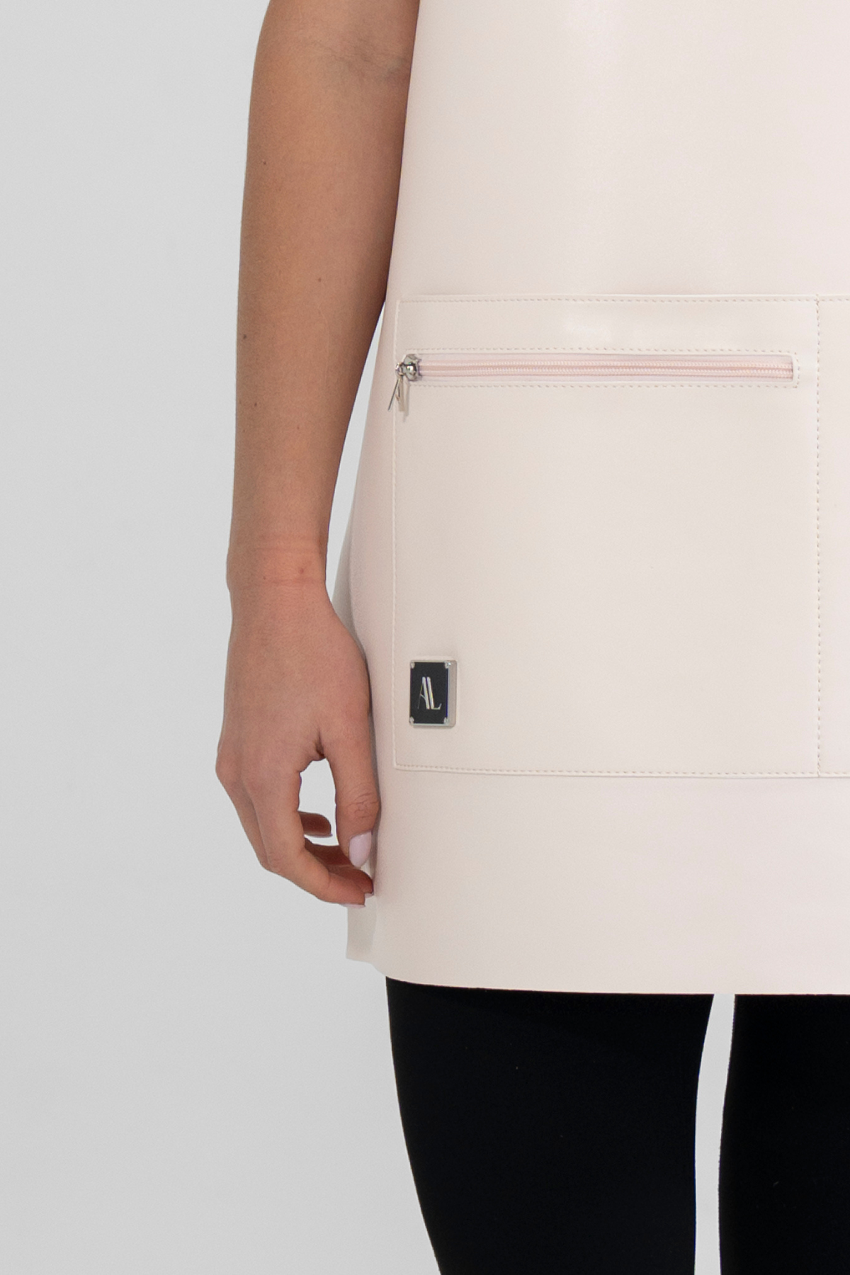 Ape the Label | Leather Apron - Porcelain Pink 