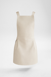 Ape the Label | Pinny Apron - Taupe - Ghost Image 