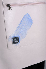 Ape the Label | Vegan Leather Apron - Porcelain Pink 