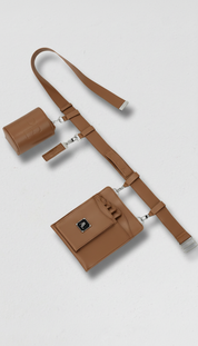Ape the label | Scissor Pouch Belt Bah - Tan 
