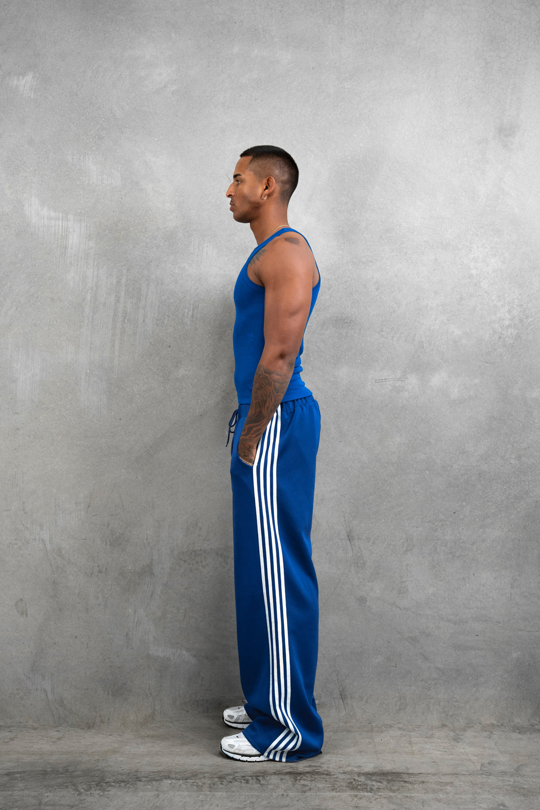 Sammy Singlet - Cobalt