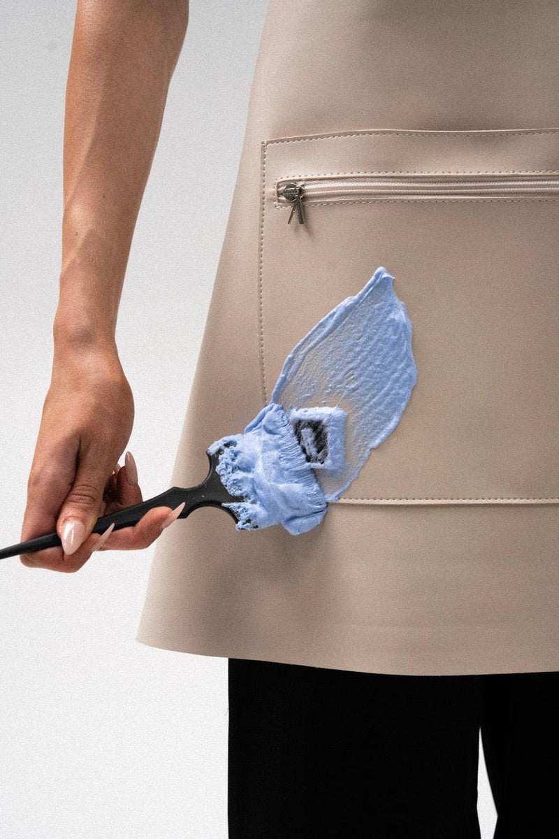 Limited Edition Brush & Apron Set Bundle  - Taupe.