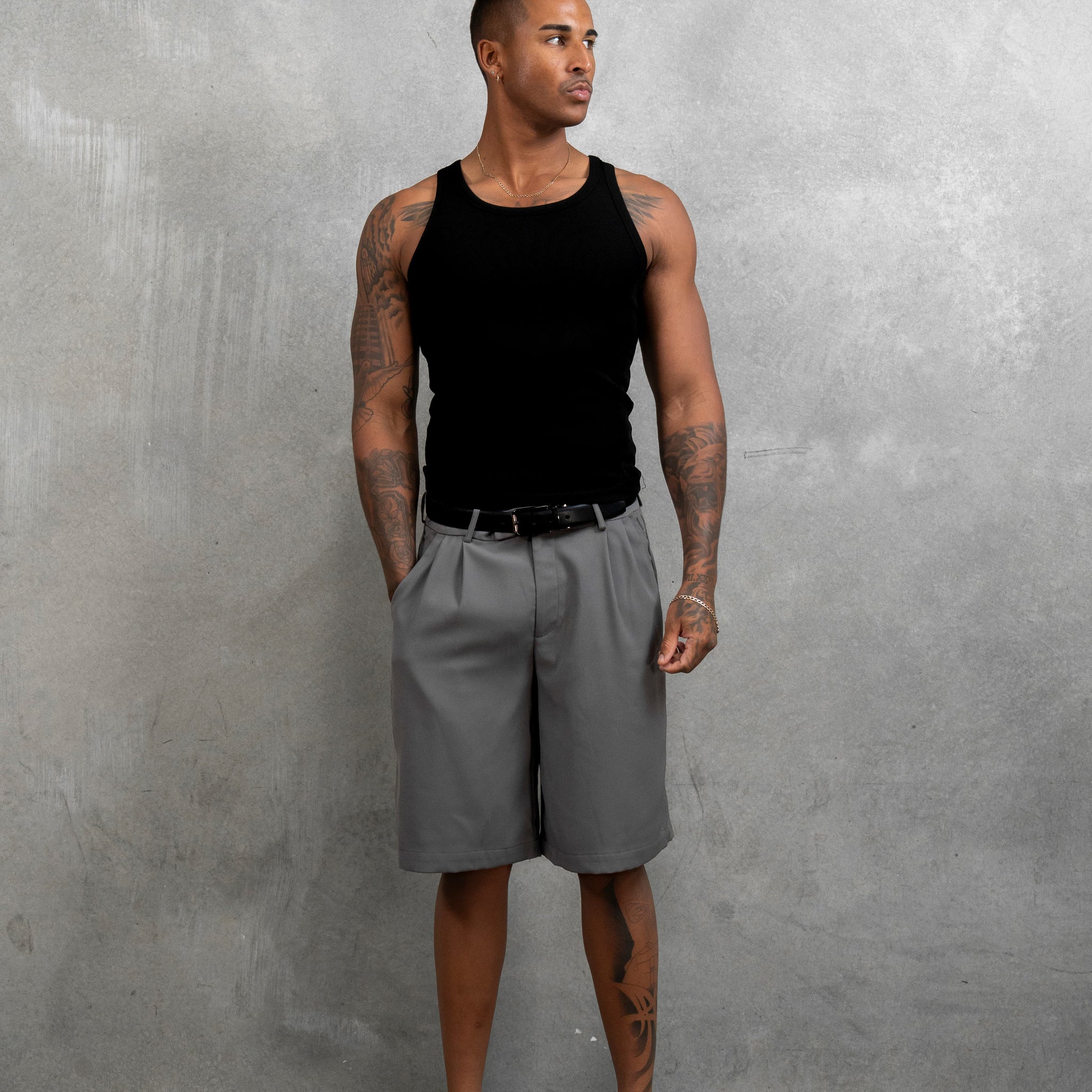 Scout Suit Shorts - Grey