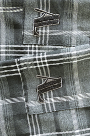 Plaid Cargo Pant | Sample