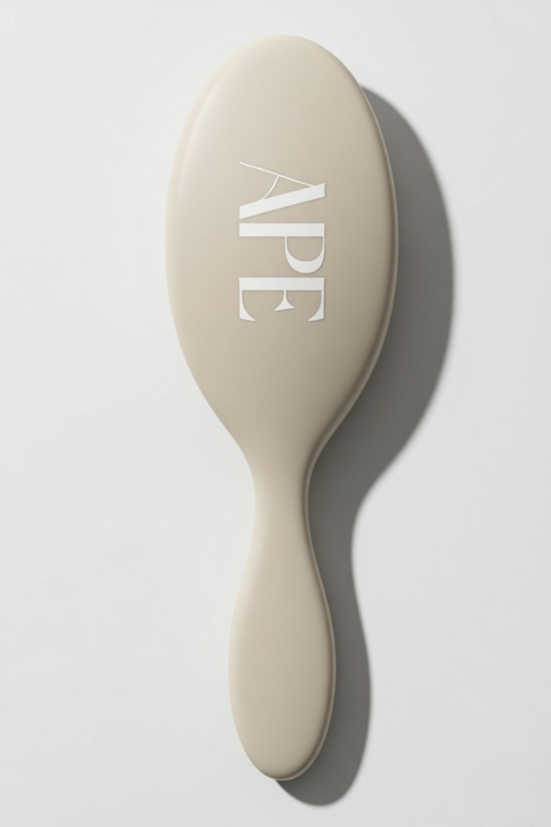 Limited Edition Brush & Apron Set Bundle  - Taupe.