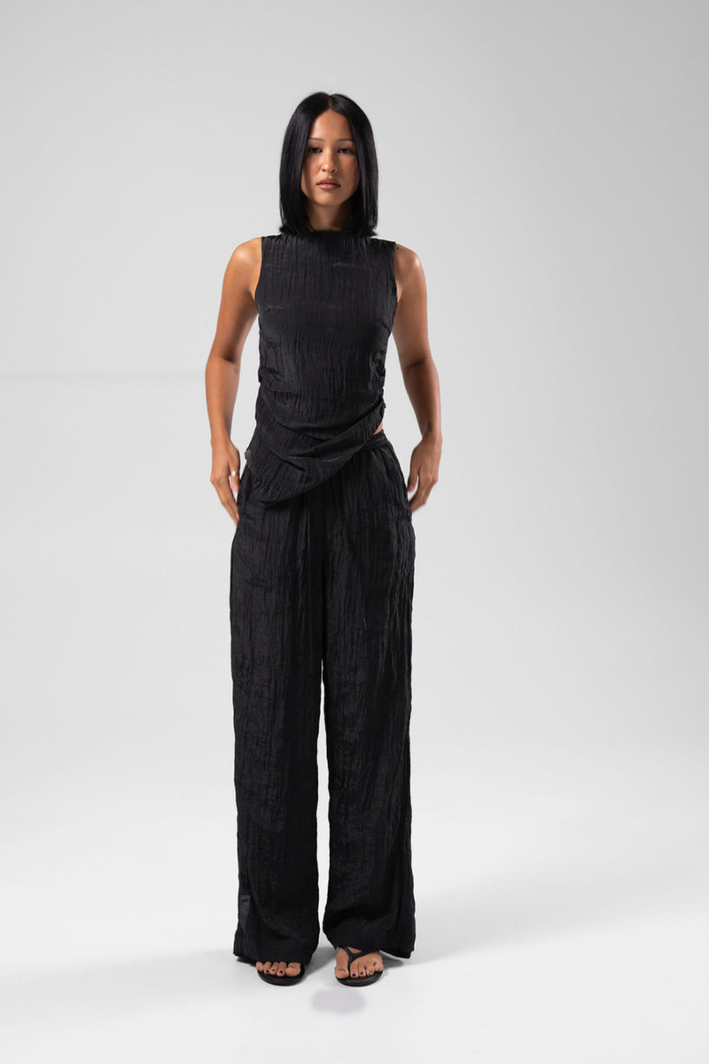 EMILY TIE BACK SHIRT 