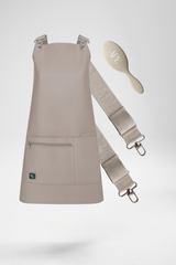 Limited Edition Brush & Apron Set - Taupe