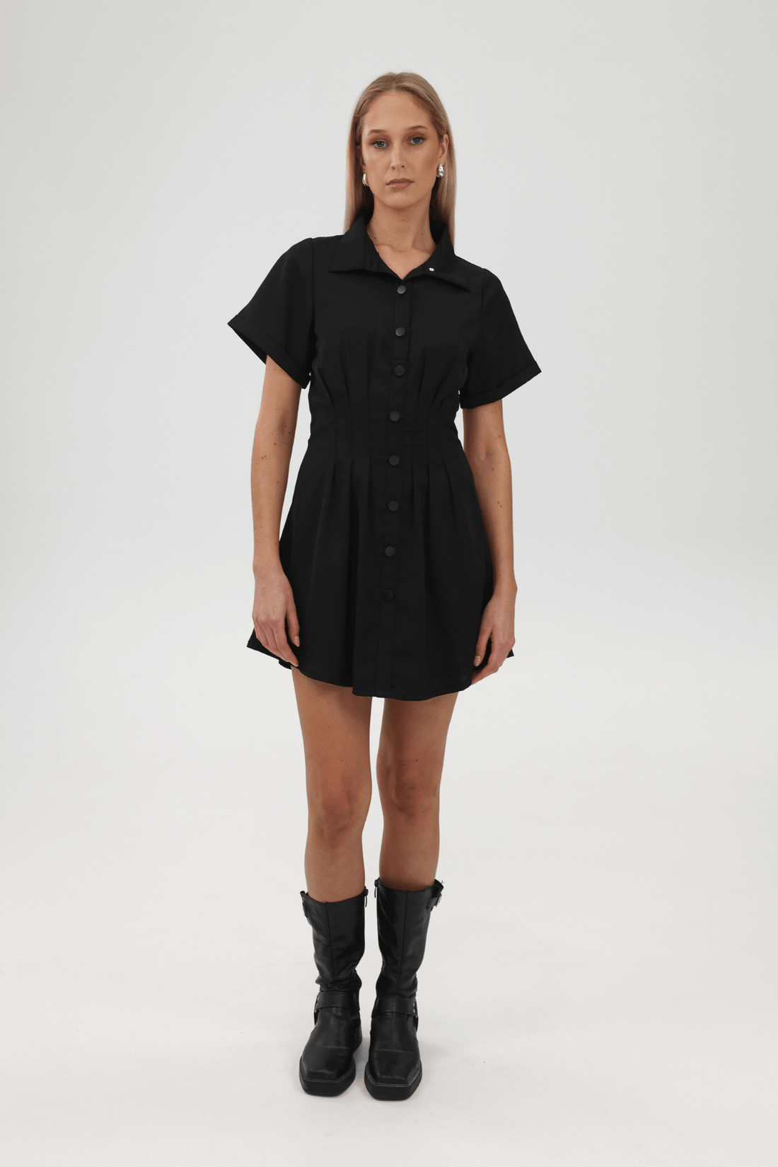 Ape the Label | Benny Button Down Dress