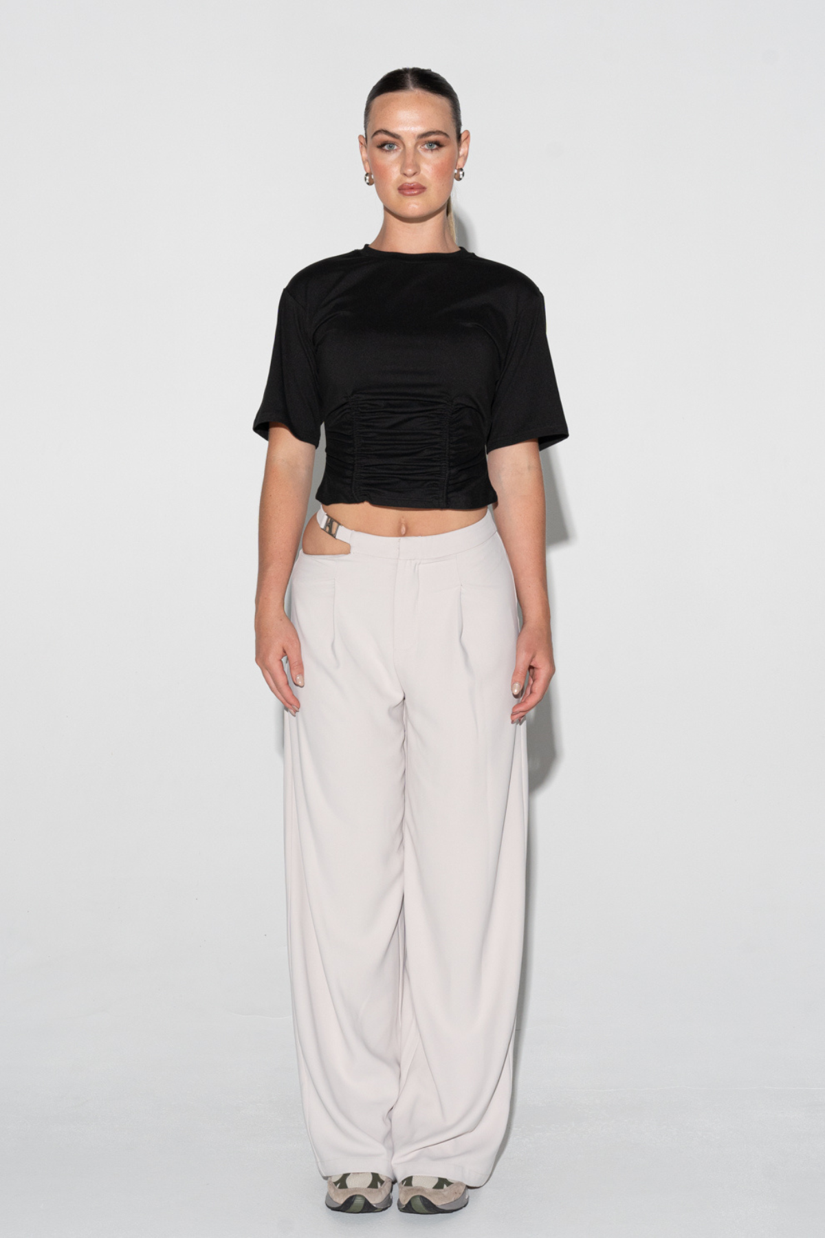 Kendall Pant - Light Grey