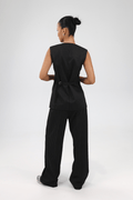 Ape the Label | Mia Tailored Waistcoat - Pinstripe