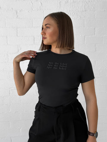 Bodycon Embroidered Tee