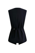 Ape the Label | Mia Tailored Waistcoat - Black